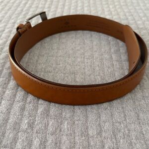 Joseph Abboud Tan Leather Belt Bag